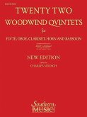 22 Woodwind Quintets - New Edition: Bassoon Part