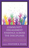 Community Engagement Findings Across the Disciplines