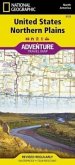 National Geographic Adventure Map United States, Northern Plains