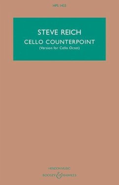 Cello Counterpoint Version for Cello Octet Study Score