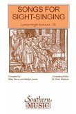 SONGS FOR SIGHT SINGING - V01 SONGS FOR SIGHT SINGING - V01