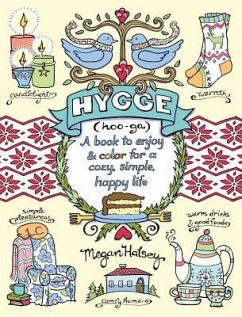 Hygge Adult Coloring Book - Halsey, Megan