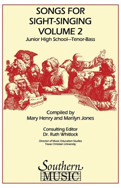 Cover SONGS FOR SIGHT SINGING - V02
