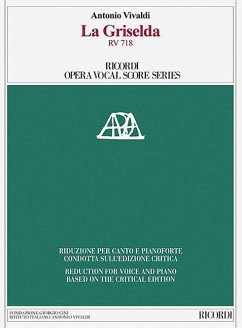 La Griselda RV 718: Ricordi Opera Vocal Score Series