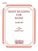 SIGHT READING FOR BAND BK 2