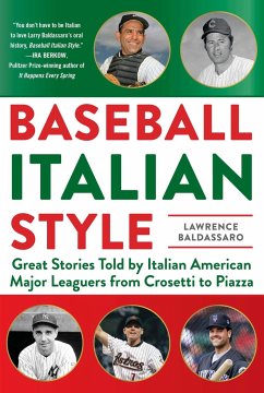 Baseball Italian Style - Baldassaro, Lawrence