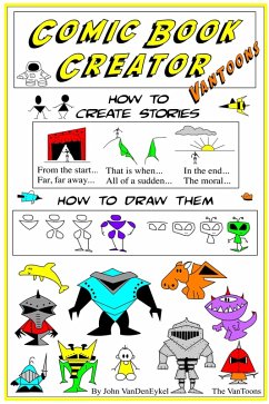 Cover Comic Book Creator VanToons (How to Cartoon, #4) (eBook, ePUB)