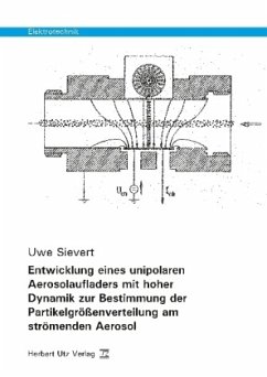 Entwicklung eines unipolaren Aerosolaufladers mit hoher Dynamik zur Bestimmung der Partikelgrößenverteilung am strömende - Sievert, Uwe