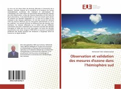 Observation et validation des mesures d'ozone dans l¿hémisphère sud - Abdoulwahab, Mohamed Toihir