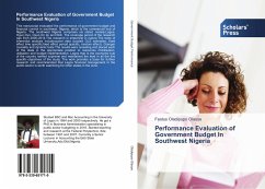 Performance Evaluation of Government Budget In Southwest Nigeria - Oladipupo Olaoye, Festus