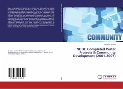 NDDC Completed Water Projects & Community Development (2001-2007)