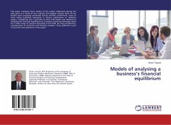 Models of analysing a business¿s financial equilibrium