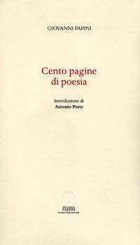 Cover Cento pagine di poesia
