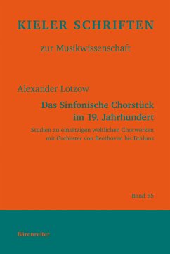 Cover Das Sinfonische Chorstück im 19. Jahrhundert