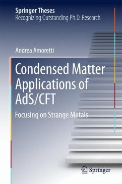 Condensed Matter Applications of AdS/CFT - Amoretti, Andrea