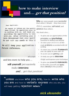 How to Make Interview and Get that Position! (eBook, ePUB) - Alexander, Nick J.