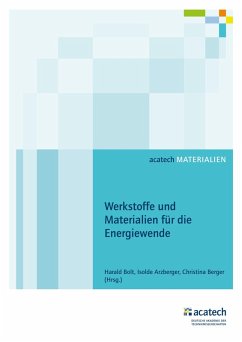 Cover Werkstoffe und Materialien für die Energiewende (eBook, PDF)