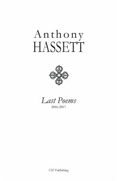 Last Poems - Hassett, Anthony