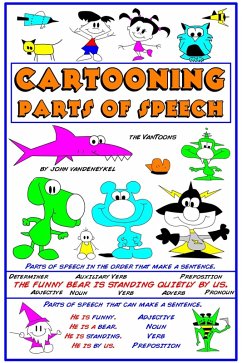 Cartooning Parts of Speech (Grammar and Cartooning, #1) (eBook, ePUB) - Vandeneykel, John