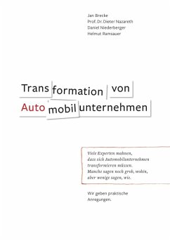 Transformation von Automobilunternehmen (eBook, ePUB)