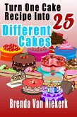 Turn One Cake Recipe Into 25 Different Cakes (eBook, ePUB)