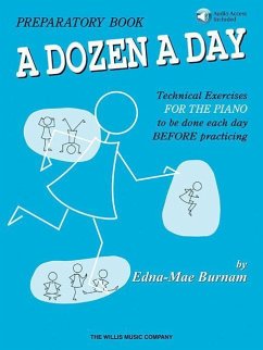 A Dozen a Day Preparatory Book (Book/Online Audio) - Burnam, Edna Mae