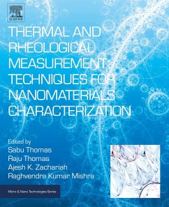 Thermal and Rheological Measurement Techniques for Nanomaterials Characterization (eBook, ePUB)
