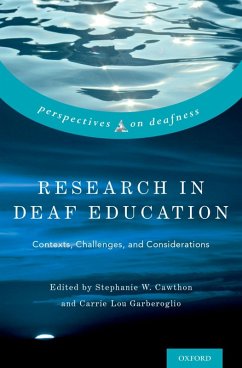 Research in Deaf Education (eBook, ePUB)