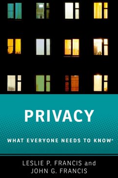 Privacy (eBook, ePUB) - Francis, Leslie P.; Francis, John G.