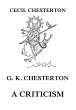 G. K. Chesterton - A Criticism (eBook,... - Bild 1