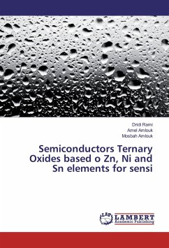 Semiconductors Ternary Oxides based o Zn, Ni and Sn elements for sensi
