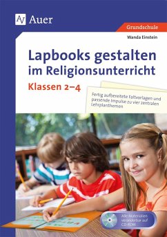Lapbooks gestalten im Religionsunterricht Kl. 2-4 - Einstein, Wanda