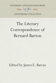 The Literary Correspondence of Bernard Barton