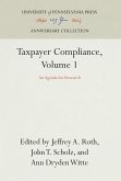 Taxpayer Compliance, Volume 1