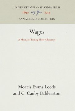 Wages - Leeds, Morris Evans;Balderston, C. Canby