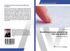 Enabling privacy-preserving SQL-log analysis - Fang, Hongjie