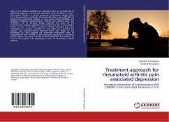 Treatment approach for rheumatoid arthritic pain associated depression