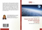 Impact du droit ohada sur le droit commercial Congolais