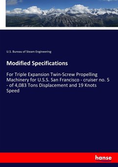 Modified Specifications - Steam Engineering, U.S. Bureau of