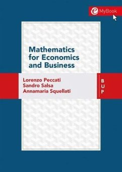 Mathematics for Economics and Business - Peccati, Lorenzo; Salsa, Sandro; Squellati, Annamaria