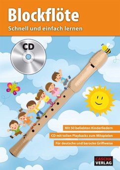 Cover Blockflöte - Schnell und einfach lernen, mit Audio-CD