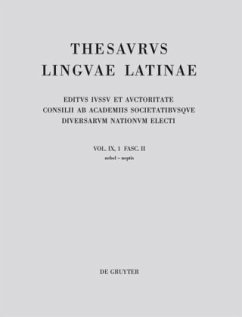 nebel - nemo / Thesaurus linguae Latinae. . Vol. IX. Pars 1. Fasc.