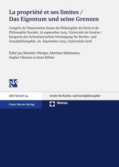 La propriété et ses limites / Das Eigentum und seine Grenzen (eBook, PDF)