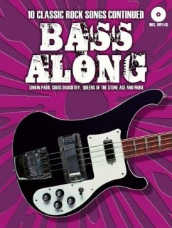 Bass Along, 10 Classic Rock Songs Continued, m. MP3-CD