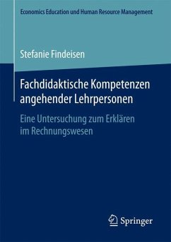 Fachdidaktische Kompetenzen angehender Lehrpersonen - Findeisen, Stefanie