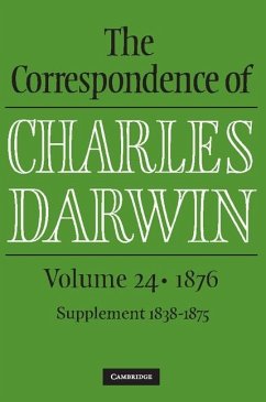 Correspondence of Charles Darwin: Volume 24, 1876 (eBook, ePUB) - Darwin, Charles