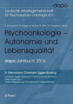 Psychoonkologie - Autonomie und Lebensqualität (eBook, PDF) - Franzkoch, Christian
