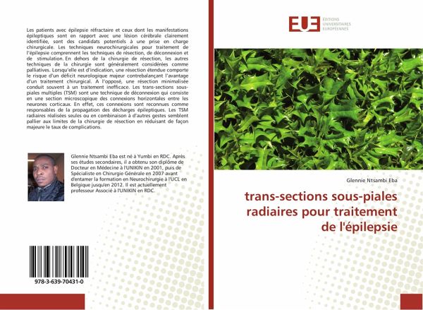 trans-sections sous-piales radiaires pour traitement de l'épilepsie
