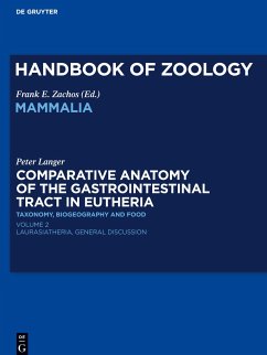 Comparative Anatomy of the Gastrointestinal Tract in Eutheria II - Langer, Peter