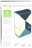 Magnetisches Holzprisma blau, 6-teilig Beutel Magnetisches Holzprisma blau, 6-teilig Beutel